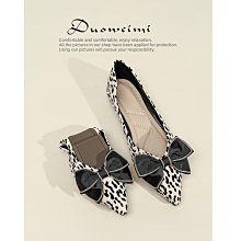 新款女鞋 大碼女鞋尖頭單鞋女淺口2023秋夏百搭珍珠蝴蝶結船鞋軟平底大碼瓢鞋41一43 歷史價格詳細信息