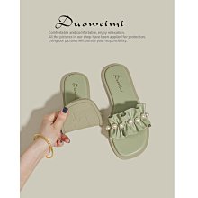 小香風一字涼拖2022年夏新款韓版軟底百搭時尚平底沙灘外穿拖鞋女 歷史價格詳細信息