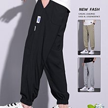 褲子男夏季薄款寬松束腳運動冰絲休閑褲垂感西褲男士九分小西裝褲 歷史價格詳細信息