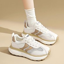 奧古獅登網紅超火老爹鞋女春季新款厚底增高榴蓮底紫色運動鞋 歷史價格詳細信息