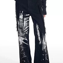 磨白時尚牛仔褲女2024春季冰珠重工設計感翻邊鑲鑽牛仔直筒褲女 歷史價格詳細信息