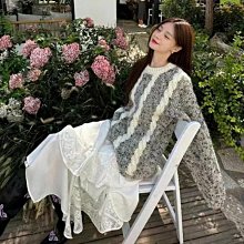 蕾絲荷葉邊全新裙超美，M 歷史價格詳細信息