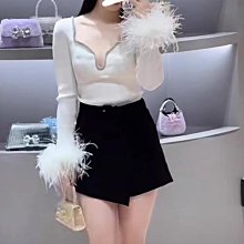 純欲風方領長袖洋裝女秋季新款褶皺收腰緊身顯瘦包臀裙辣妹短裙-滿599免運 歷史價格詳細信息