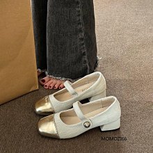 法式瑪麗珍鞋女2023新款春夏季仙女單鞋配裙子春秋小皮鞋厚底2024 歷史價格詳細信息