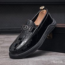 男士樂福鞋軟麵舒適一腳蹬單鞋2023年夏季新款懶人鞋真皮休閒男鞋 歷史價格詳細信息