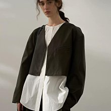 IM 三色原創潮感重工磨破水洗作舊牛仔外套/工藝鬚邊破洞率性時髦蓋袋分割廓型失蹤美式牛仔大外套 歷史價格詳細信息