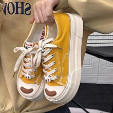 圓頭小白鞋女2024年春季新款輕便運動休閒鞋厚底小個子內增高女鞋 歷史價格詳細信息