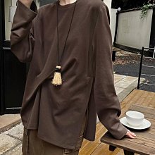 質感休閒慵懶寬鬆細直紋長袖襯衫 T1114 歷史價格詳細信息