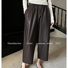 IM 四色極簡高級感!酷颯氣質反摺西裝褲/大氣高腰直筒闊腿西裝褲 歷史價格詳細信息