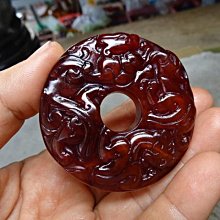 清 · 老紅翡蓮子吊墜 滿紅大愛哦！包漿濃厚，全品吊墜 尺寸 歷史價格詳細信息