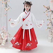 唐制漢服女童改良馬面裙中國風唐裝古風 女孩套裝兒童古著夏季短版 歷史價格詳細信息