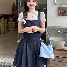 Coppii 服飾運動小七2024年新款復古外穿水洗牛仔外套中長款吊帶碎花連衣裙兩件套 歷史價格詳細信息