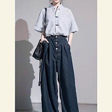 2024夏季新中式國風盤扣醋酸緞面提花半身裙中高腰包臀開叉一步裙 歷史價格詳細信息