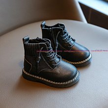 兒童馬丁靴1一3歲軟底公主鞋皮鞋嬰兒靴小童鞋女寶寶鞋子外穿軟底 歷史價格詳細信息