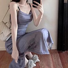 【LICKYSENIOR】法式吊帶裙女時尚復古優雅油畫碎花洋裝連衣裙夏季新款氣質晚禮服 歷史價格詳細信息