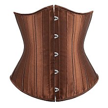 宮廷束腰蒸汽朋克魚骨金屬皮質緊身衣配T褲哥特束胸拉鏈束身衣 歷史價格詳細信息