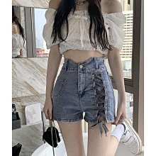 【LICKYSENIOR】高腰褲子套裝西裝上衣兩件套短袖素色女鏤空新款短收腰夏季輕熟風 K5T9 歷史價格詳細信息