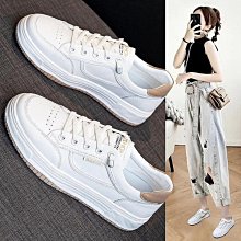 ????2024真皮小白鞋頭層牛皮休閒鞋手工縫製英倫潮流手工縫製休閒皮鞋男鞋 D27071 歷史價格詳細信息