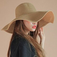 草帽沙灘帽子女夏天海邊出游遮陽帽韓版防曬百搭草帽日系小清新太陽帽 新品 歷史價格詳細信息