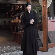 高端雙面羊毛大衣女秋冬新款圍巾領高級感寬松中長款毛呢外套 歷史價格詳細信息