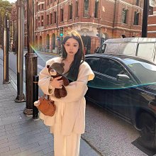 冬季新款雙面羊絨大衣女中長款高級感立領韓系毛呢加厚外套 歷史價格詳細信息