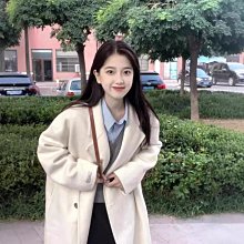 毛衣  加厚羊絨中長款圓領糖果色毛衣針織上衣 M010663 歷史價格詳細信息