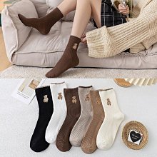 【韓彤代購】【棉襪】日韓 刺繡小熊棉中長襪女 春夏秋冬四季款棉襪 價格比較,價格查詢,歷史價格詳細信息