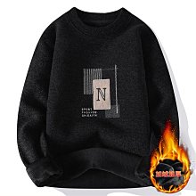 毛衣 針織衫 毛衣男加絨加厚冬季新款男士保暖線衣潮流韓版內搭衣服打底針織衫 歷史價格詳細信息