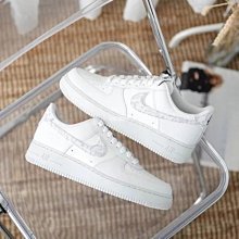 NIKE AIR FORCE 107 LOW RETRO SP 白藍 愛心 休閒鞋 AL2236-300 歷史價格詳細信息