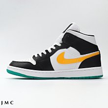 Nike Air Jordan 1 Mid  男女鞋 藍白黑 AJ1 小閃電 芝加哥 BQ6472-102 554724 歷史價格詳細信息