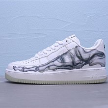 Nike 休閒鞋 Air Force 1 07 Skeleton 萬聖節 橘 男鞋 AF1 骷髏 夜光設計 【ACS】 歷史價格詳細信息