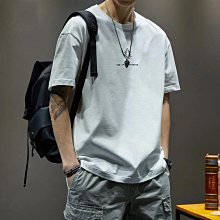 純棉短袖t恤男2023新款寬松學生帥氣男裝青少年港風男生t血圓領【台灣公司免稅開發票】 歷史價格詳細信息