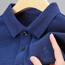 Coppii 服飾运动保羅春秋條紋長袖襯衫男士中年藍色工作服襯衣商務純色正裝加大碼 歷史價格詳細信息