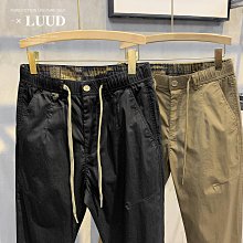LUUD 夏季款純棉9九分褲潮男純色休閒西裝褲韓版錐形修身男士褲子 歷史價格詳細信息