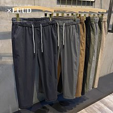 LUUD 男士黑色簡約款百搭修身牛仔褲經典復古日常休閒小腳九分褲 歷史價格詳細信息