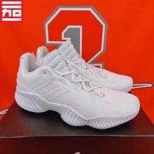 ADIDAS PRO BOUNCE 2018 篮球鞋 白金low b41863 歷史價格詳細信息
