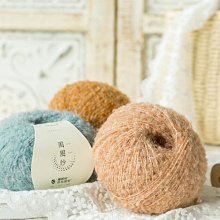 DIY鉤針材料包  圍巾 手工編織 圍巾手工編織diy送男友女毛線 牛奶棉復古美拉德圍脖材料包 歷史價格詳細信息