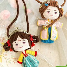 手工鉤針包包 DIY毛線編織包包 材料包 向日葵祖母格diy手工編織斜挎手機包 毛線鉤織材料包送女友閨蜜 歷史價格詳細信息