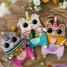手作鉤針包包 diy縫紉編織包包 diy手工包包 手提包 斜挎包 鉤針編織毛線笑臉包手提包 手工編織diy材料包 送女友 歷史價格詳細信息