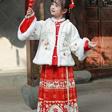 龍年漢服鞋棉布鞋加厚花朵古裝古風女童繡花鞋冬新款民族風女童鞋 歷史價格詳細信息