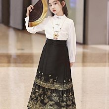 原創正品兒童漢服女童春秋款2024新款中國風古裝超仙秋裝明制襖裙古風秋季 歷史價格詳細信息