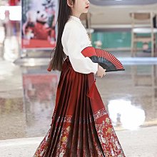 原創正品馬面裙女童漢服秋款中國風兒童唐裝古風古裝春秋季2023新款小女孩 歷史價格詳細信息