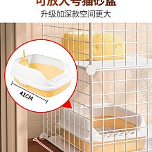 貓籠子貓咪別墅貓窩貓屋小雙層雙色可選(乳白色 黑色) 歷史價格詳細信息