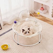寵物用品 貓咪吊床 吸盤式窗台吊床 爬架 貓床 單層（限宅配）預購 歷史價格詳細信息