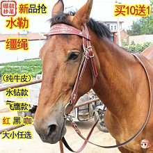 馬籠頭韁繩純牛皮牽馬繩韁繩馬具拴馬套馬裝備新款龍套金屬扣大氣 歷史價格詳細信息