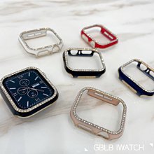 Apple Watch 鑲鑽錶殼+鋼化膜一體 PC防摔保護殼 兼容蘋果手錶 3/4/5/6代 38 40 42 44mm 歷史價格詳細信息