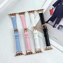 適用蘋果apple watch7/6/se/5小蠻腰真皮表帶iwatch4/3手表帶新款 歷史價格詳細信息