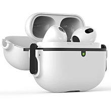 適用於airpods pro保護殼純白色紋皮革 airpods3耳機保護套 歷史價格詳細信息