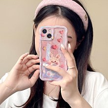 可愛兔子女孩適用於iphone15pro毛絨耳朵卡通安卓手機殼 歷史價格詳細信息