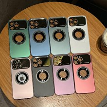 蘋果手機殼 大視窗漏標磁吸蘋果14手機殼高級感小眾新款iPhone13promax保護套手機皮套 保護套 保護殼 歷史價格詳細信息